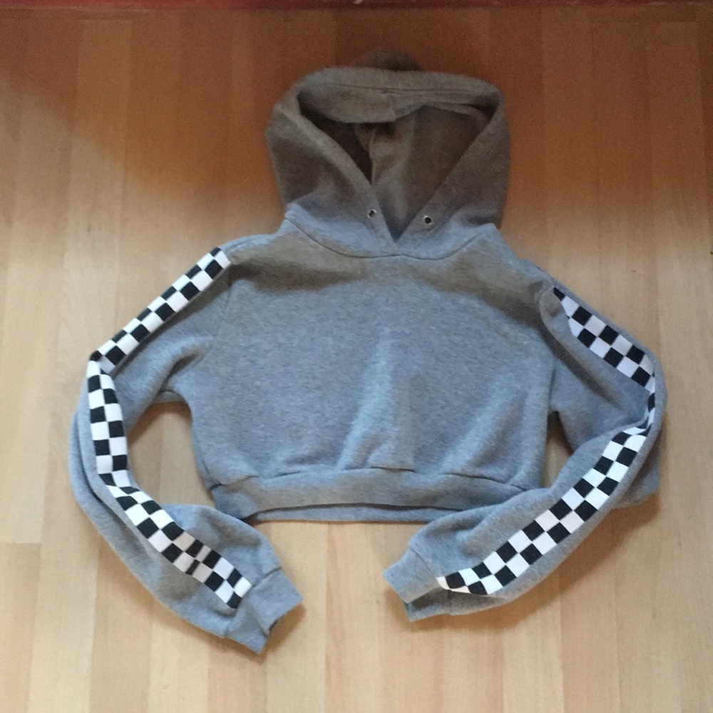 Crop top hoodie